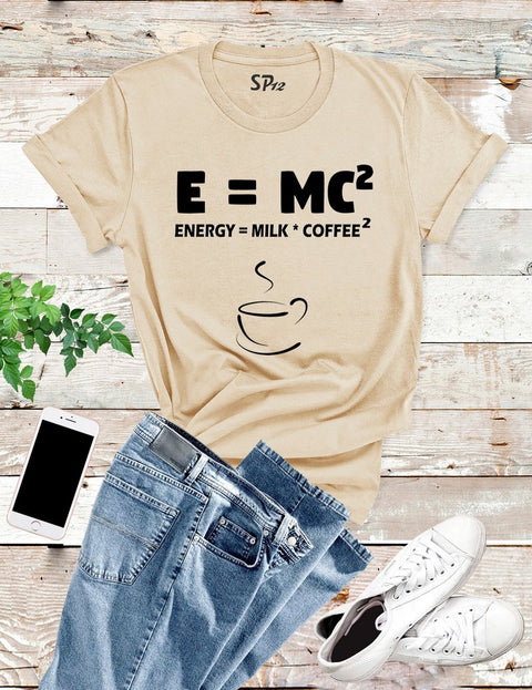 e mc2 coffee T Shirt