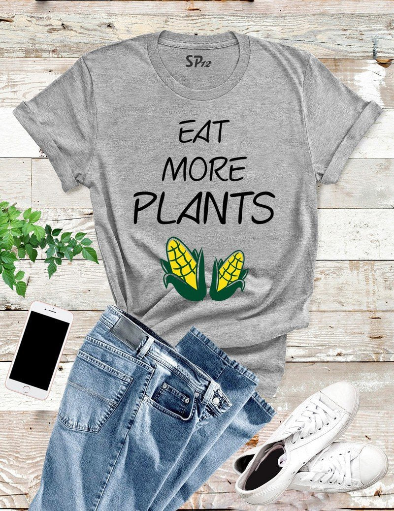 Eat More Plants Vegan T Shirt