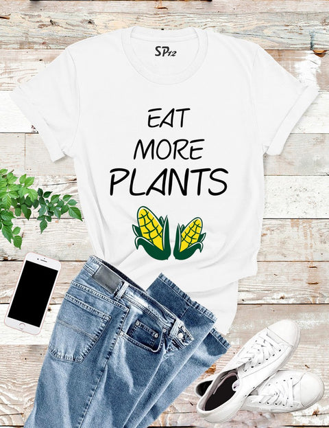 Eat More Plants Vegan T Shirt