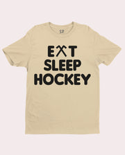 Eat Sleep Hockey Sports Play Game Hobby T shirt