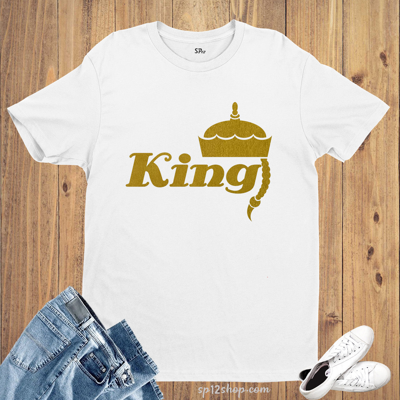 Daddy T Shirt Father's Day Gift Graphic King