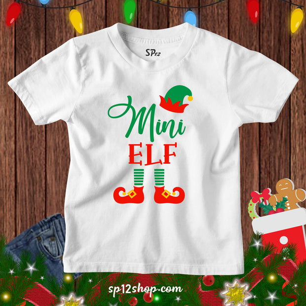 Mini Elf Christmas T shirt