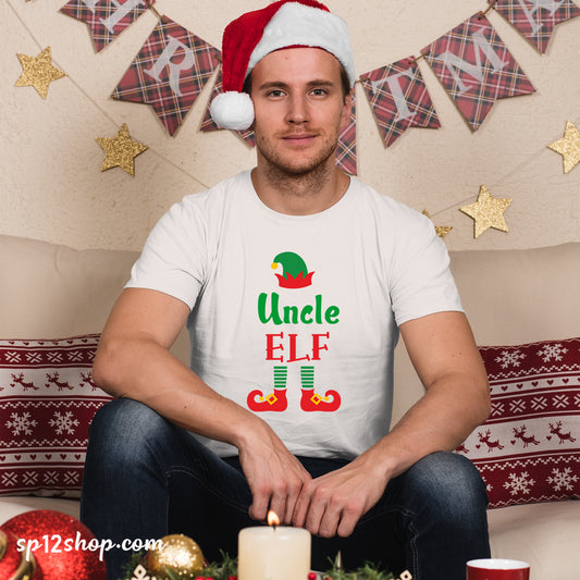Uncle elf Christmas T shirt