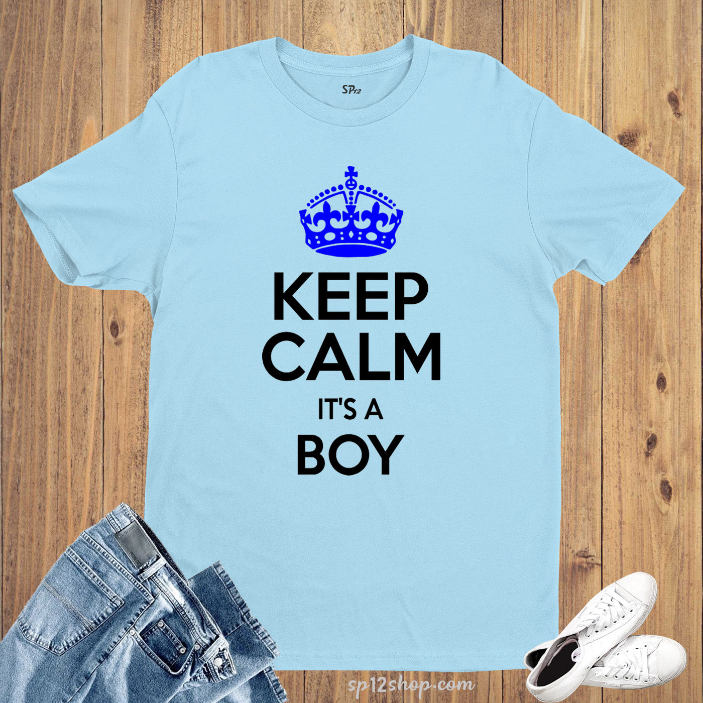 Daddy Pregnancy Announcement  Its A Boy T Shirt