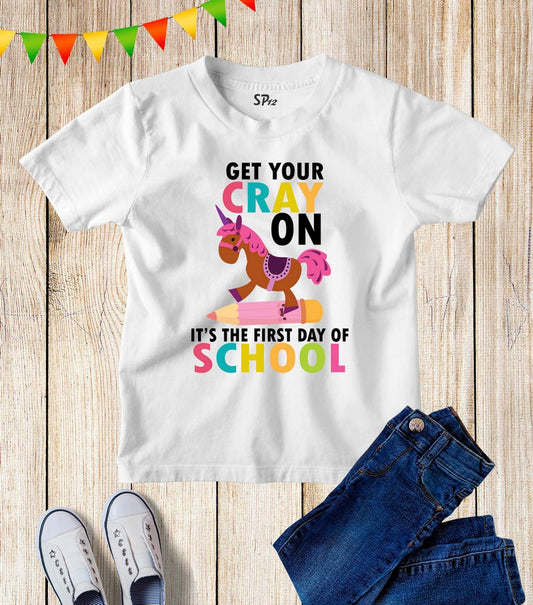 First Day Of School Kids T Shirt