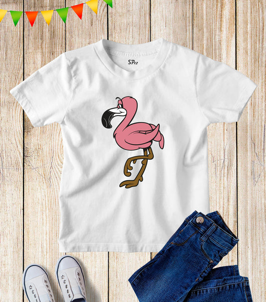 Flaming Graphic Funny Kids T Shirt