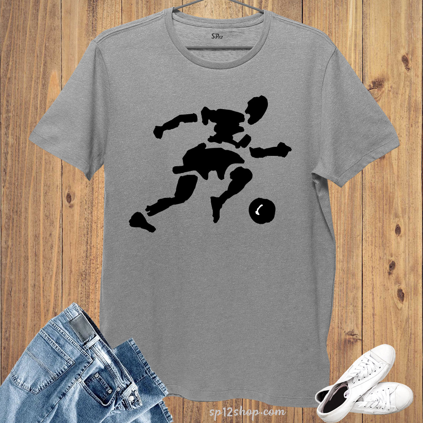 Footballer Football Match Soccer Sports T shirt