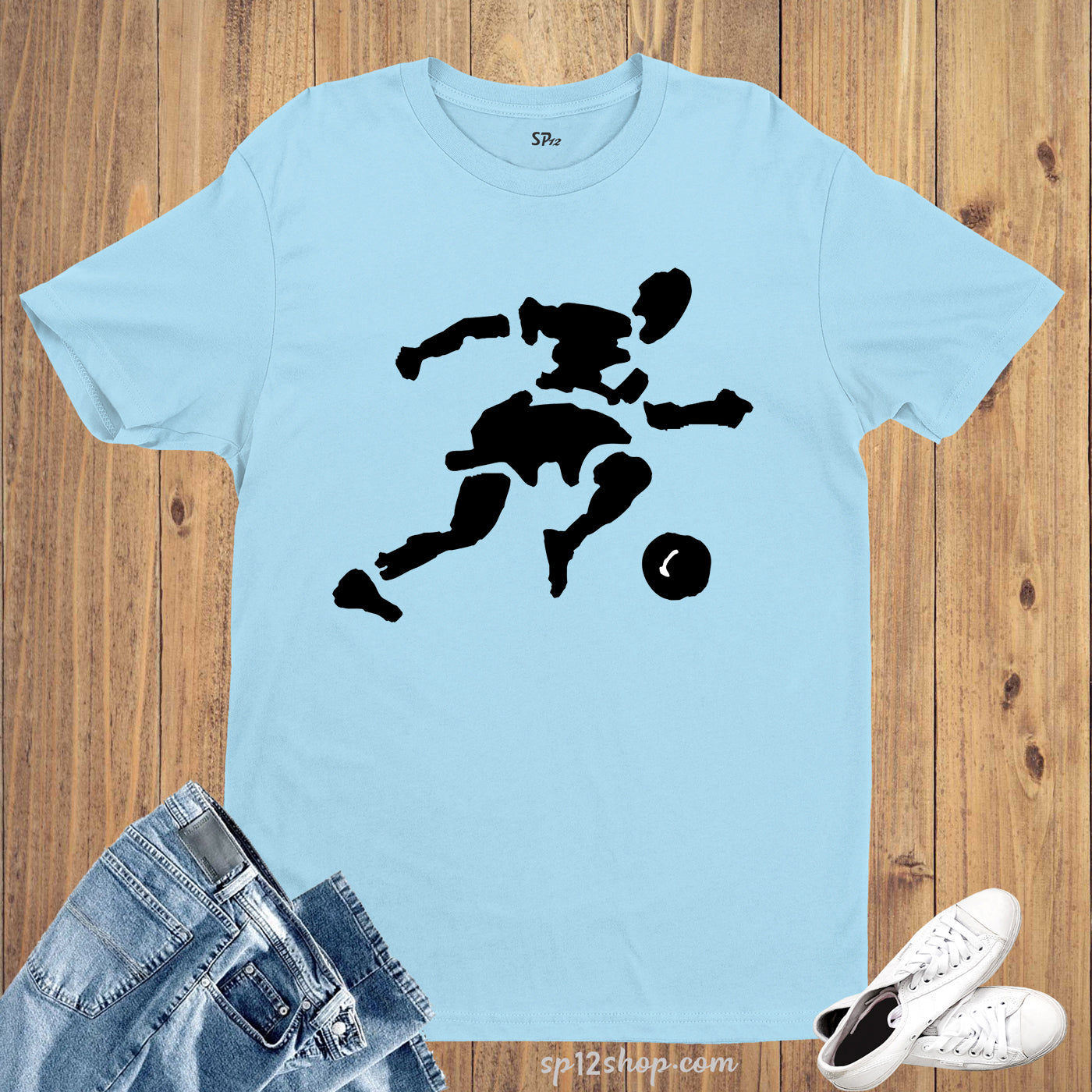Footballer Football Match Soccer Sports T shirt