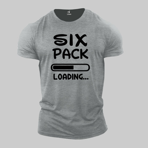 Funny Fitness crossfit T Six Pack Loading Slogan – SP12 Shop