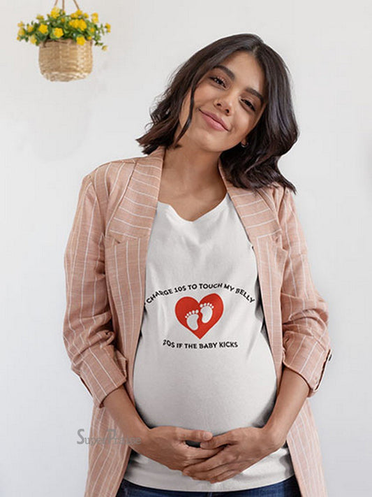 Funny Slogan Maternity Pregnancy T Shirt
