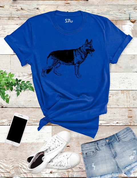German Sheperd Dog T Shirt