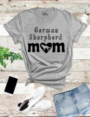 German Sheperd Mom T Shirt