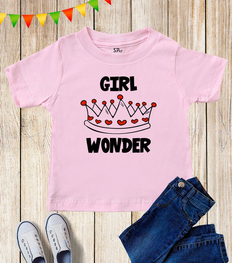 Girl Wonder Kids T Shirt