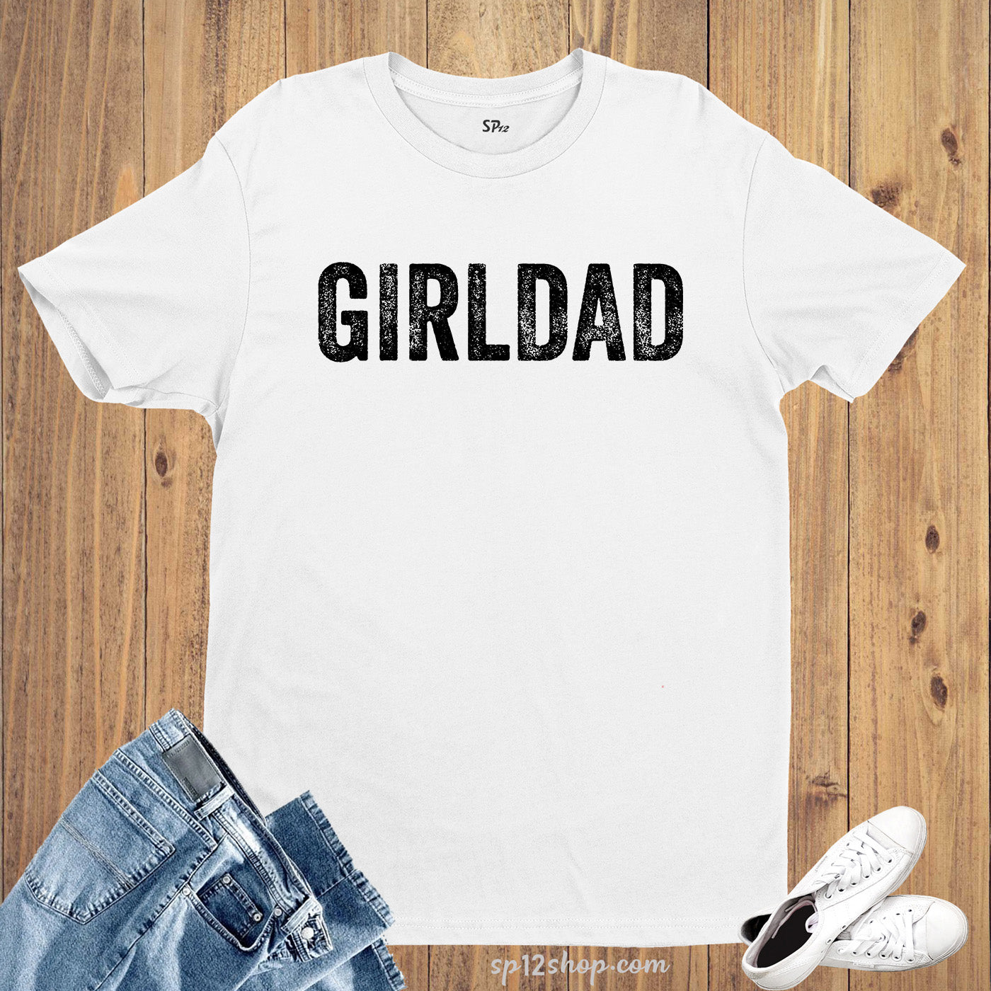 Girldad Fathers Day T Shirt
