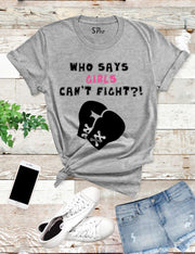Girls Boxing T Shirt