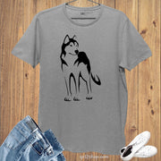 Graphic Animal t Shirts Siberian Husky Dog Breed Owner
