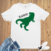 Graphic T shirt Dinosaur Rawr