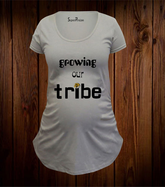 Growing Our Tribe Maternity T Shirt