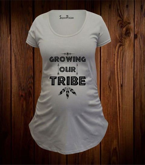 Growing Our Tribe Pregnancy T Shirt