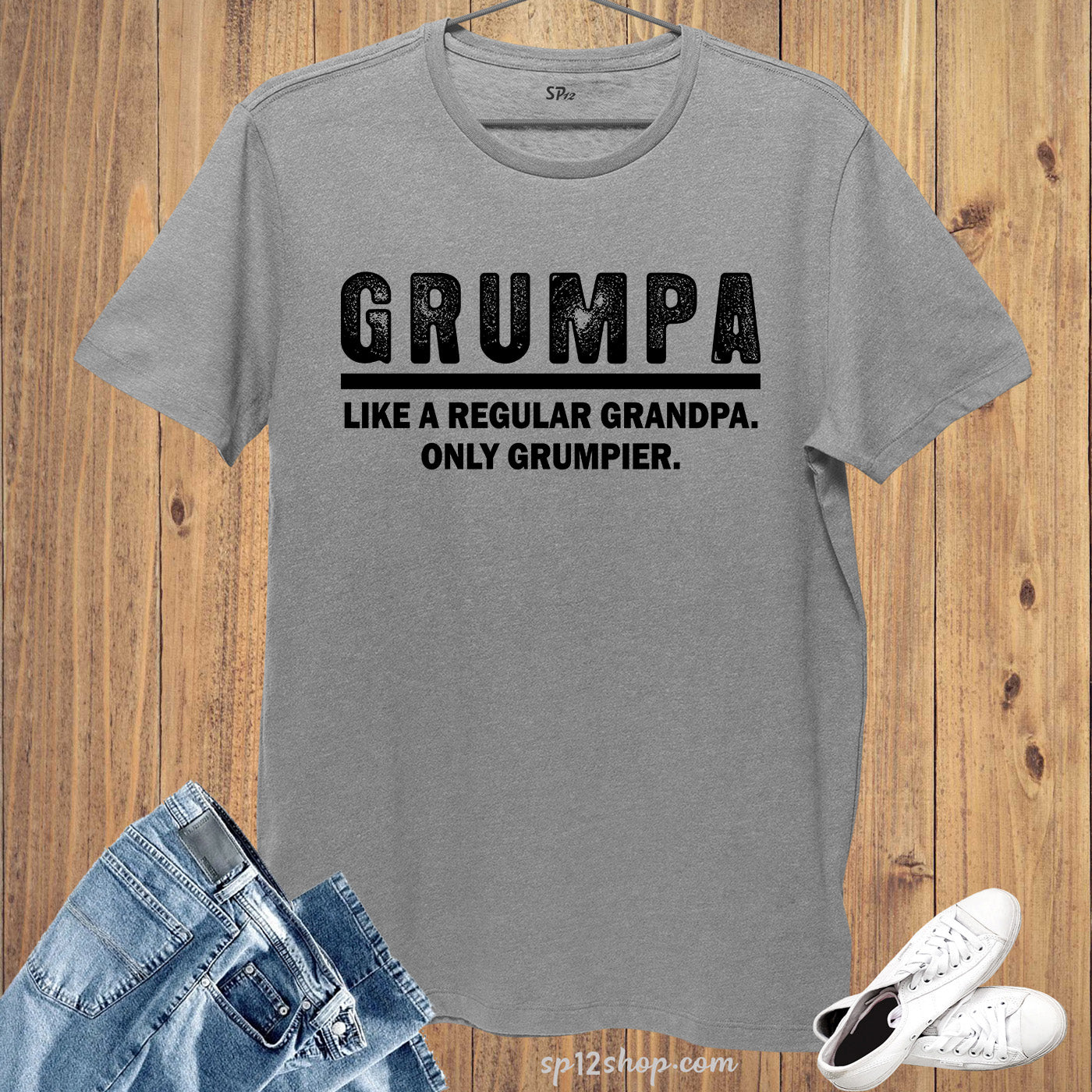 Grumpa Like A Regular Grandpa T Shirt