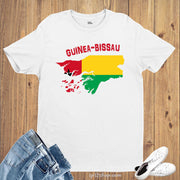 Guinea-Bissau Flag T Shirt Olympics FIFA World Cup Country Flag Tee Shirt
