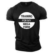 Gym Fitness Crossfit T shirt Training For My Mega Form