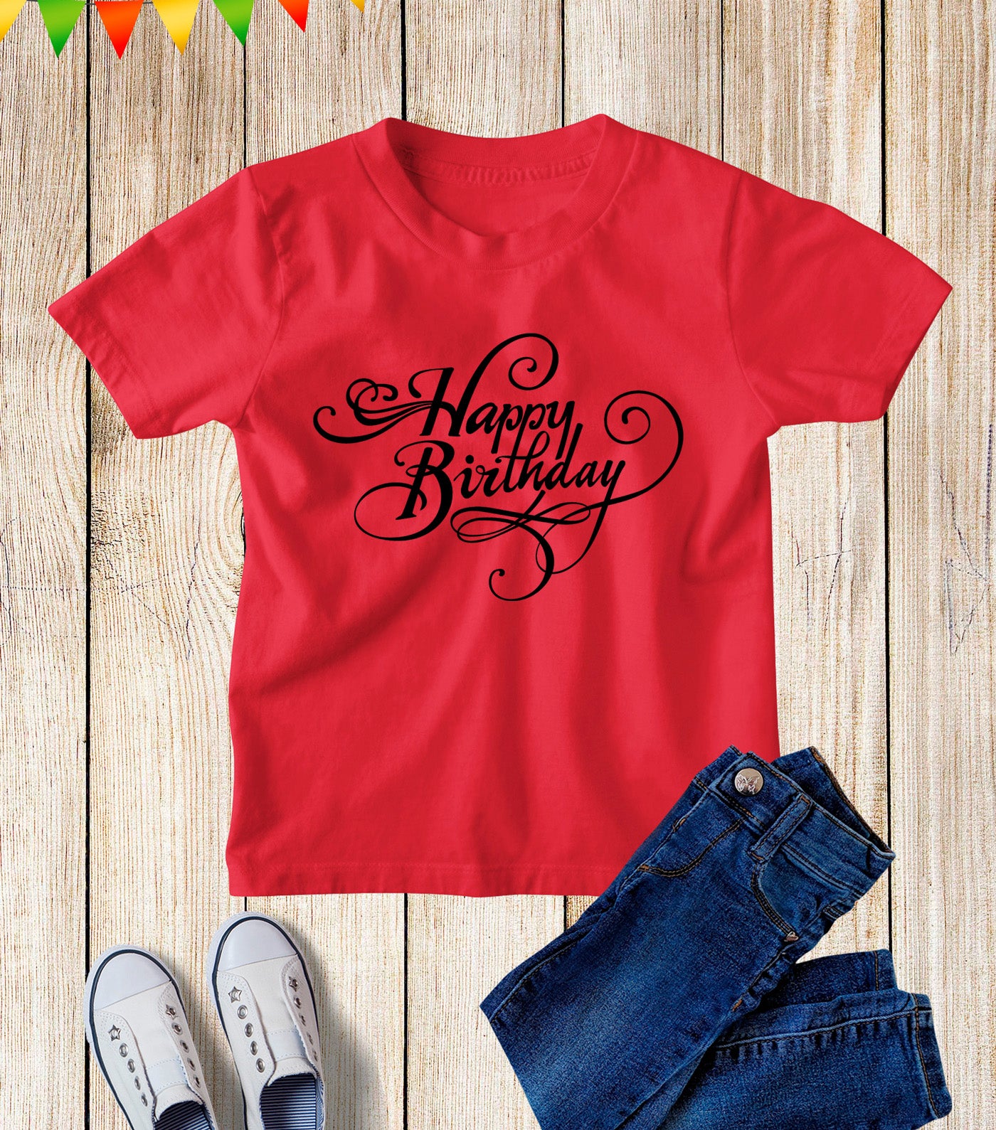Happy Birthday Kids T Shirt