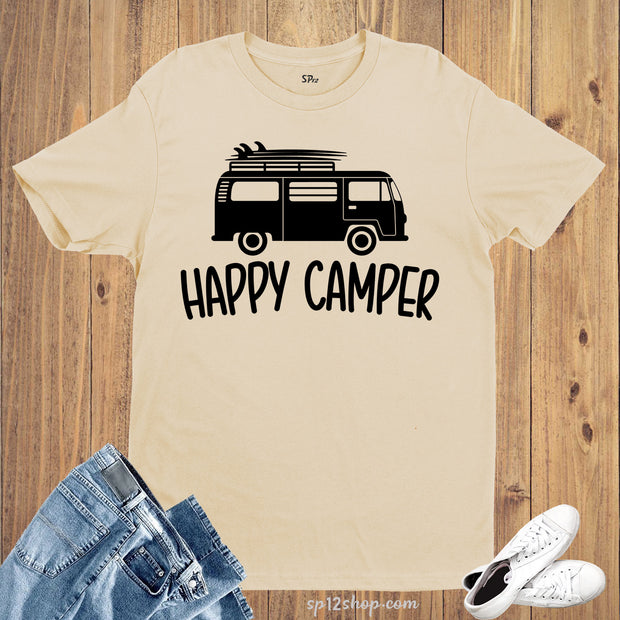 Happy Camper T Shirt