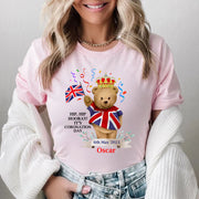 King Charles III T Shirts Hip Hip Hooray 6th May 2023 United Kingdom Flag Tshirts