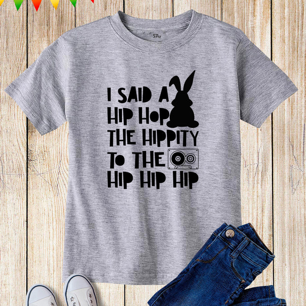 Hipster Hip Hop Kids T Shirt