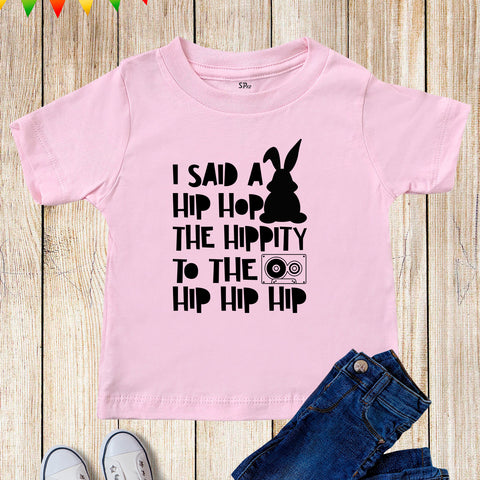 Hipster Hip Hop Kids T Shirt