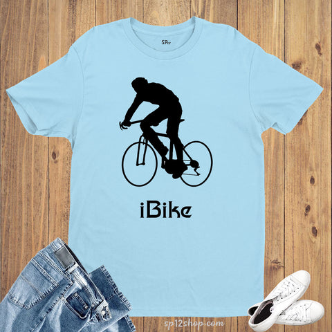 Hobby T Shirt iBike Biker Cyclist Cycle Cycling Biking t-shirt Tee