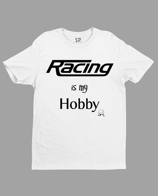 Hobby T Shirt Racing is My Hobby Sports Marathon Running Run