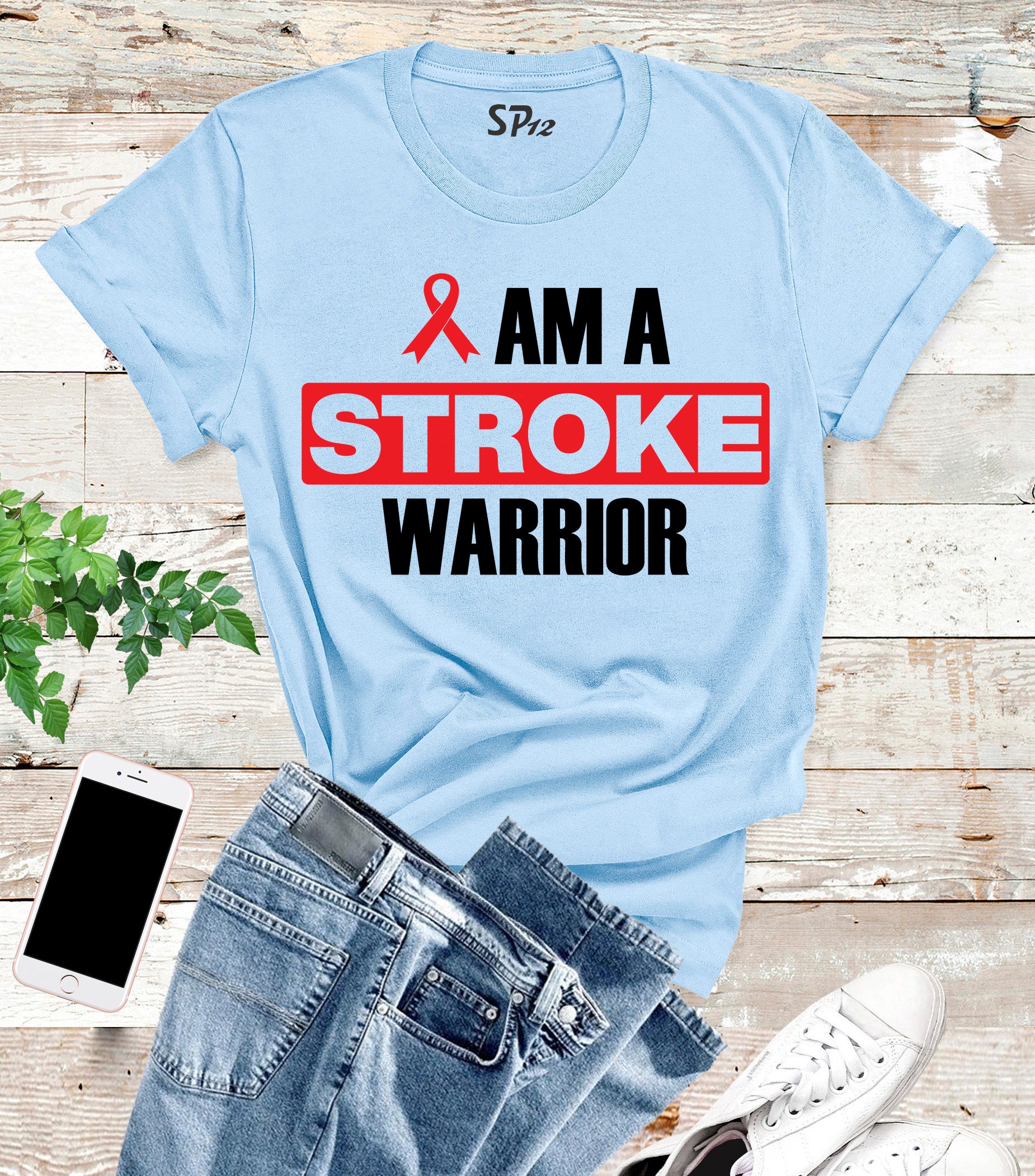I Am  a Stroke Warrior T Shirt