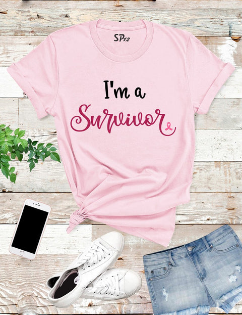 I Am A Survivor Awareness T Shirt