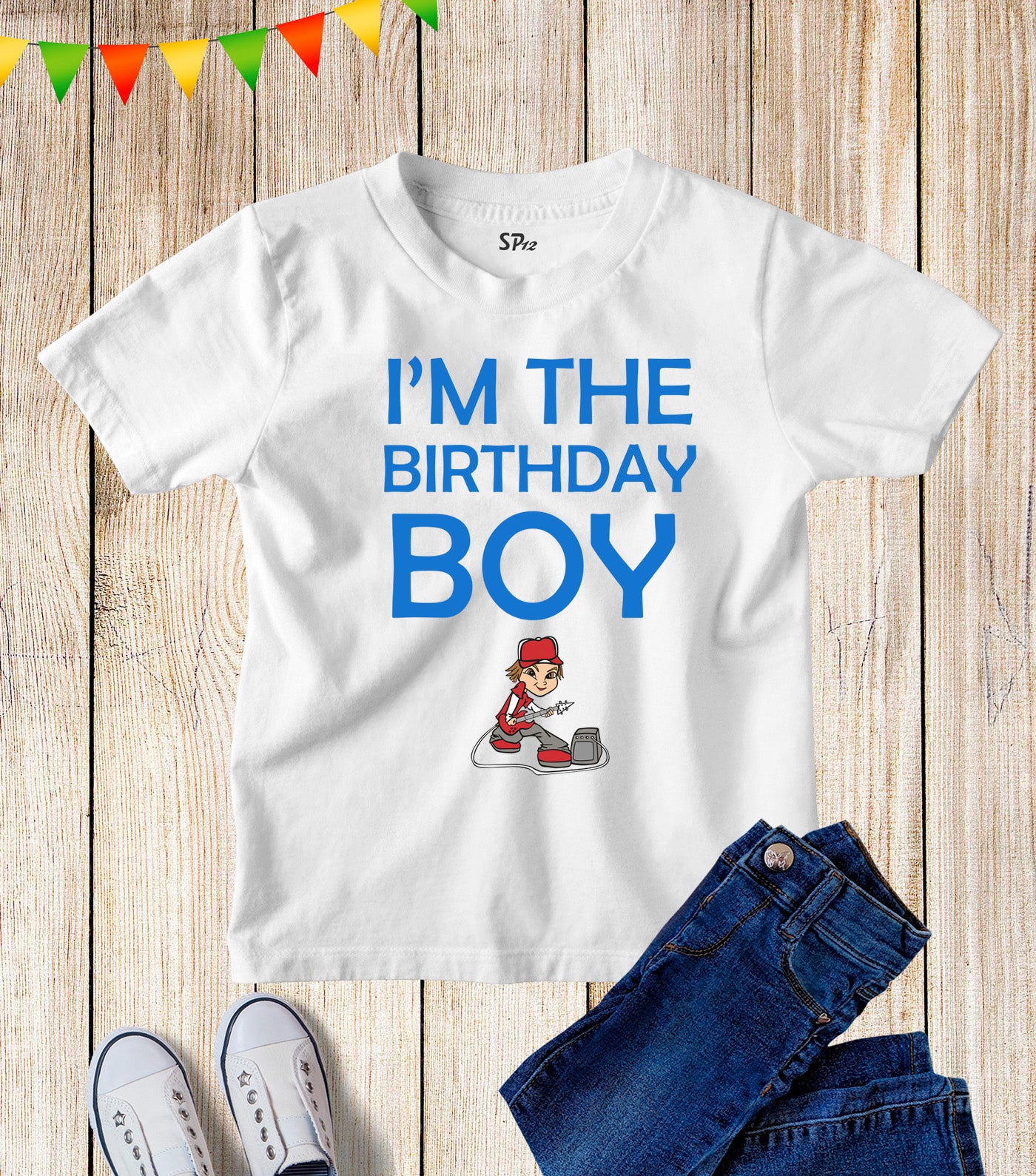 I Am The Birthday Boy Music kids T Shirt