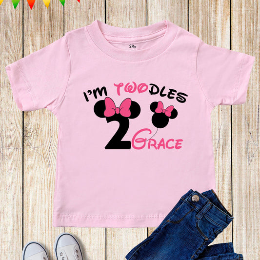 I Am Twodles Disney Birthday Shirt