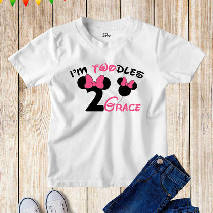 I Am Twodles Disney Birthday Shirt