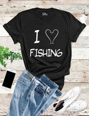 I Love Fishing T Shirt