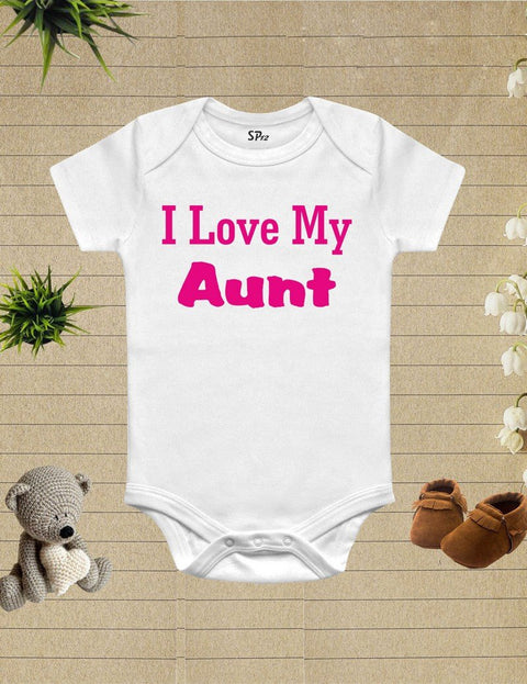 I Love My Aunt Baby Bodysuit