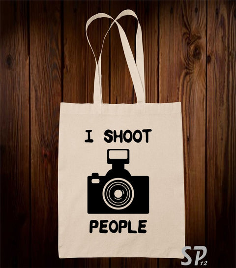 I Shoot People Photographer Tote Bag