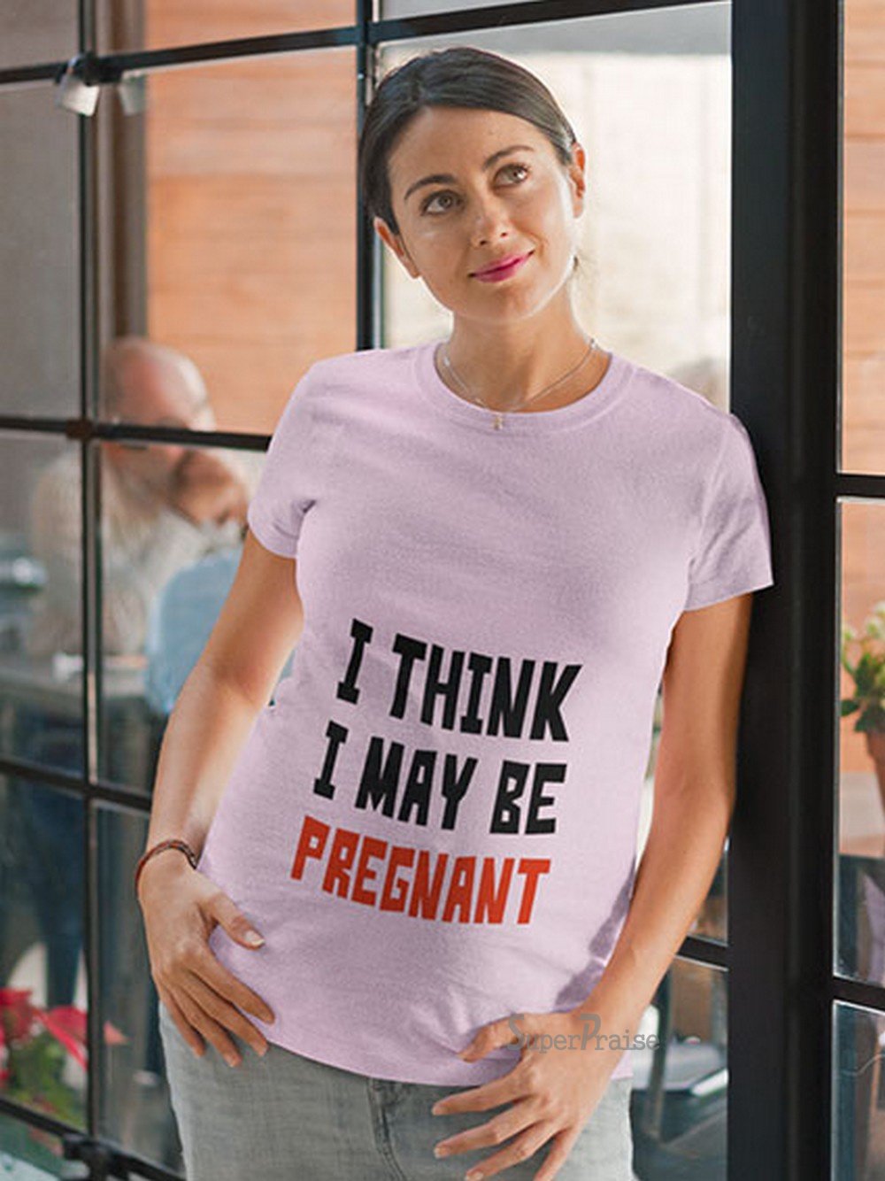 I Think I Might be Pregnant Maternity T Shirt