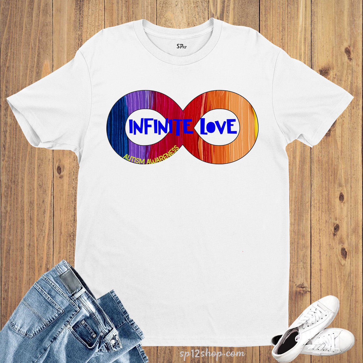 Infinite Love Autism Awareness T Shirt
