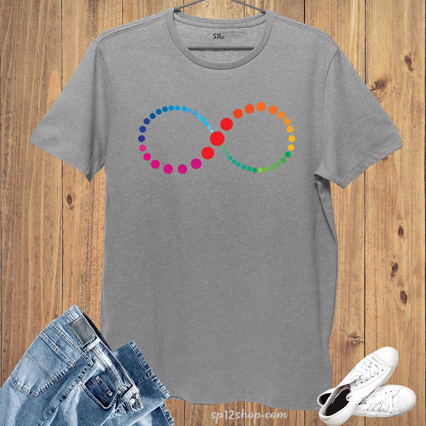Infinity Sign Autism Awareness T Shirt