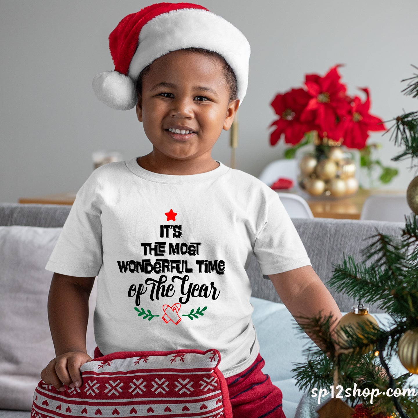 It Is The Most Wonderful Time Of The Year Kids Christmas T shirt