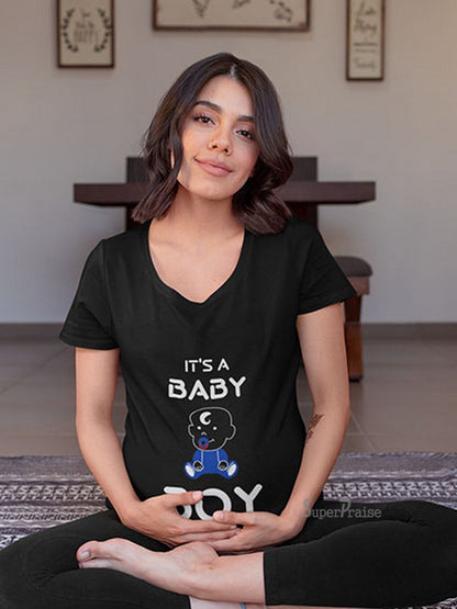 It's A Baby Boy Pregnancy T Shirts