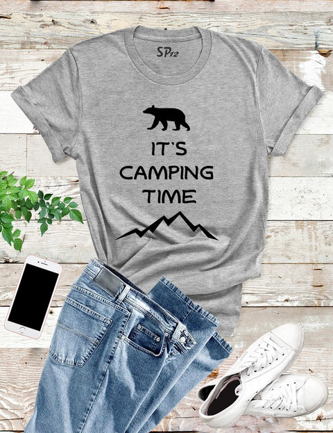 It's Camping Time Hobby T Shirt