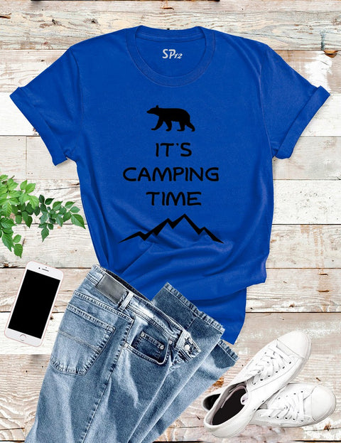 It's Camping Time Hobby T Shirt