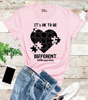It's ok to be Different Autism Awareness T-Shirt