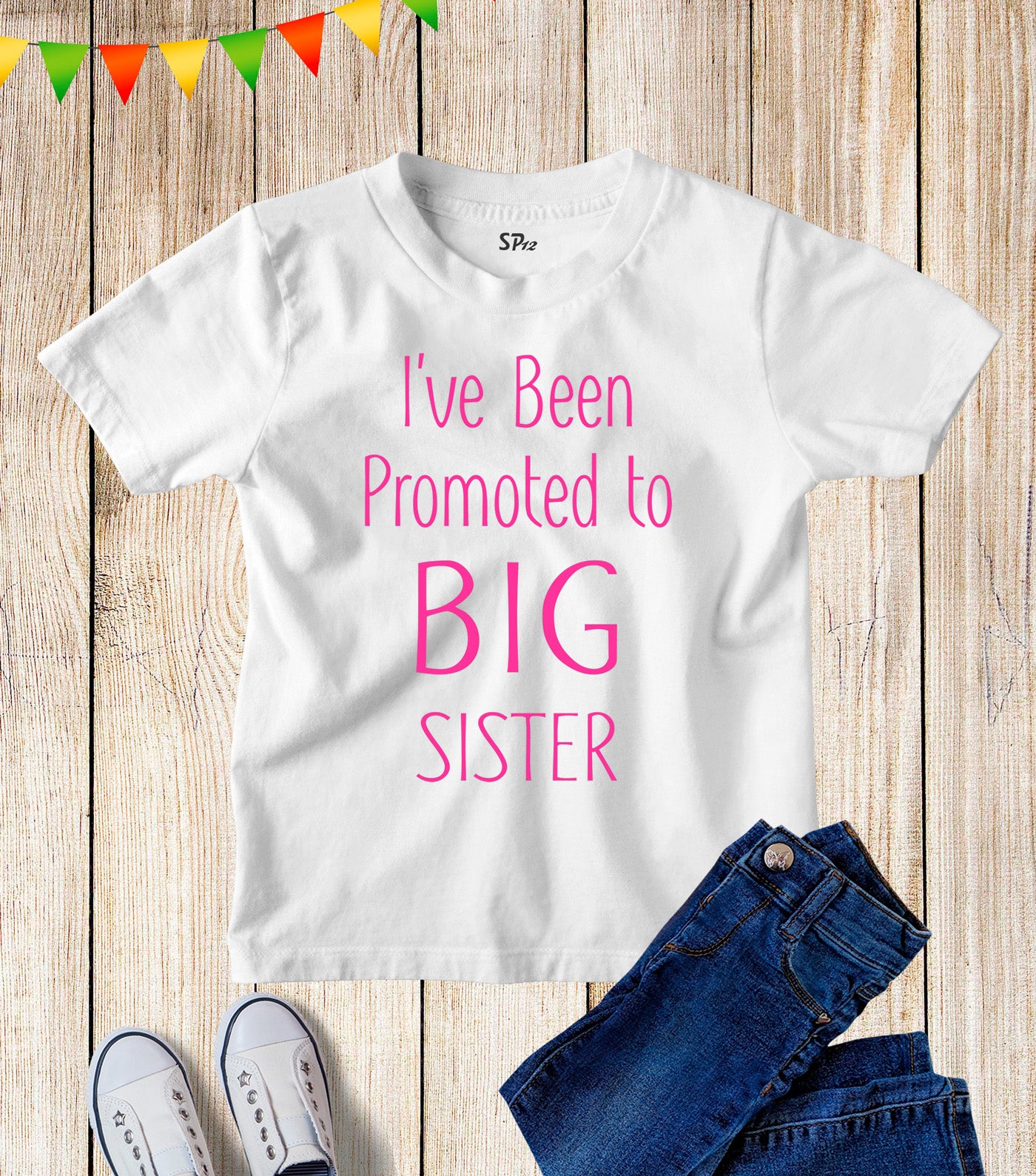 I've Been Promoted To Big Sister Kids T Shirt